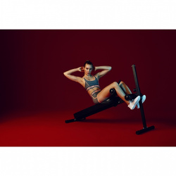 Regulowana ławka do treningu mięśni brzucha