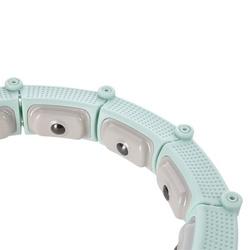 HULA HOP  HHM14  GREEN Z MAGNESAMI I OBCIĄŻNIKIEM + LICZNIK HMS