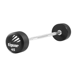Tiguar barbell prosty PU 45 kg