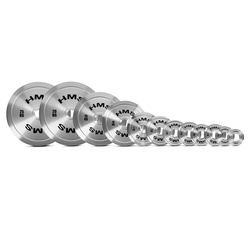 TOS100 TALERZ OLIMPIJSKI STALOWY KALIBROWANY 10 KG HMS