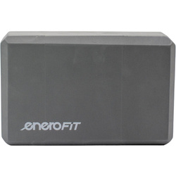 BLOK KOSTKA DO ĆWICZEŃ JOGA PILATES FITNESS SZARY ENERO FIT