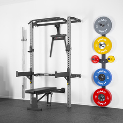 KLT22 WIELOFUNKCYJNA KLATKA TRENINGOWA SKŁADANA SILVER HMS