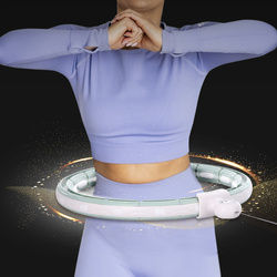  Hula  Hop  HHM15  GREEN z magnesem i obciążnikiem + licznik hms