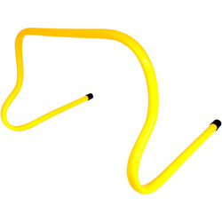 Mini płotek treningowy 30 cm| fluorescencyjny żółty | PVC | – Legend Sport