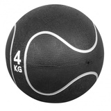 Piłka lekarska, czarny/srebrny 4 kg