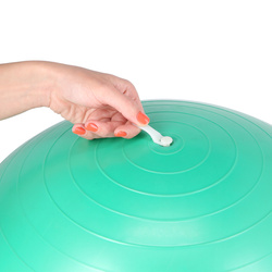 YB01N 75CM BLACK PIŁKA GIMNASTYCZNA HMS