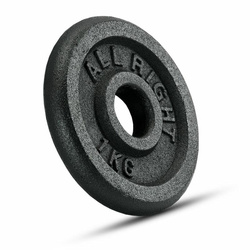 OBCIĄŻENIE ALLRIGHT CZARNE 1kg