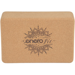 Korkowa kostka do ćwiczeń jogi