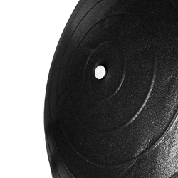 Piłka gimnastyczna Profit 45 cm czarna z pompką DK 2102