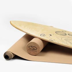 Zestaw Balance Board deska + wałek + mata SMJ sport YG02