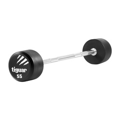 Tiguar barbell prosty PU 55 kg
