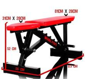 Kelton ławka regulowana HEAVY Avenger