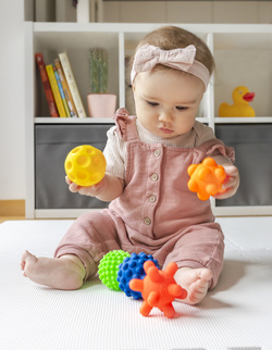 Piłeczki sensoryczne 5 SZT TULLO REF 800 bez dziurki 