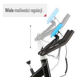  Rower Spiningowy 7KG ONE FITNESS SW2501 BLUE