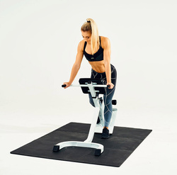 Ławka 45st. do grzbietu biała