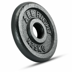 OBCIĄŻENIE ALLRIGHT CZARNE 1,25KG