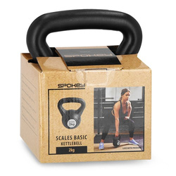 Kettlebell z uchwytem Spokey SCALES BASIC błędne stany
