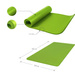 Duża Mata do Jogi Deluxe Limonka