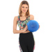 Piłka do ćwiczeń Fitness Pilates 25cm - niebieska Eb Fit