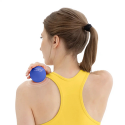 Piłka do masażu Lacrosse Massage Ball niebieska 4fizjo 