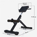 Ławeczka rzymska do treningu grzbietu (czarna)