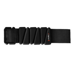 SNK01 BLACK SILIKONOWE OBCIĄŻNIKI DO ĆWICZEŃ NA KOSTKI I NADGARSTKI HMS