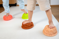 Półkula sensoryczna żółw MASUJĄCA brązowa Tullo