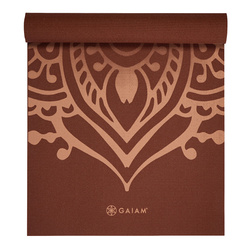 GAIAM MATA DO JOGI INTENSE RUST SUNDIAL LAYERS 5MM 65738