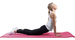 Duża Mata do Jogi Deluxe Fuksja