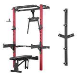 KLT22 WIELOFUNKCYJNA KLATKA TRENINGOWA SKŁADANA RED HMS