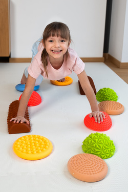 SENSORYCZNA ŚCIEŻKA Pastelowa 11SZT TULLO