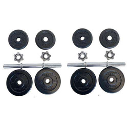 Zestaw hantli żeliwnych w walizce TOORX 20 kg