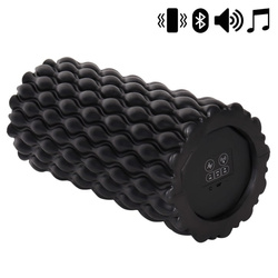 Wałek do masażu wibrujący ze zintegrowanym głośnikiem Bluetooth