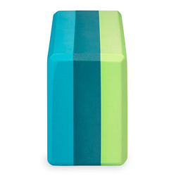 GAIAM KOSTKA DO JOGI Z PIANKI TEAL TONAL TRI 62207