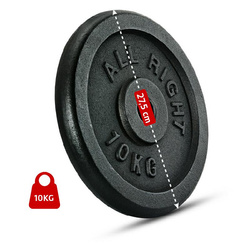 OBCIĄŻENIE ALLRIGHT CZARNE 10kg