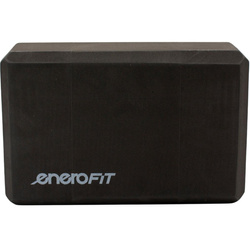 BLOK KOSTKA DO ĆWICZEŃ JOGI CZARNA ENERO FIT