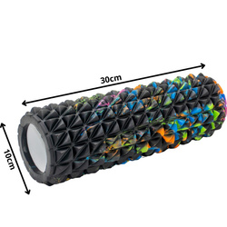 WAŁEK ROLLER DO ĆWICZEŃ CAMOUFLAGE 10x30CM ENERO FIT