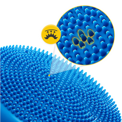 Poduszka sensomotoryczna niebieska 4FIZJO Pro + pompka gratis