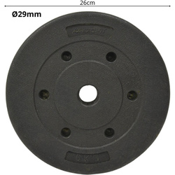 Obciążenie betonowe kompozytowe 5kg Eb Fit Fi29,5