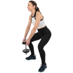 Hantla żeliwna 10 kg walizka Eb Fit