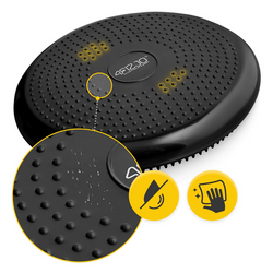 Poduszka sensomotoryczna czarna 4FIZJO Pro + pompka gratis