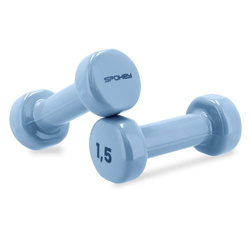 Zestaw hantli winylowych Spokey SHAPE 2x 1,5 kg