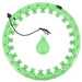 HHW12 PLUS SIZE HULA HOP GREEN Z WYPUSTKAMI I OBCIĄŻNIKIEM HMS