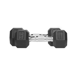 Hantle THORN FIT Hex Rubber Dumbbell 2x6 kg