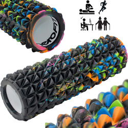 WAŁEK ROLLER DO ĆWICZEŃ CAMOUFLAGE 10x30CM ENERO FIT