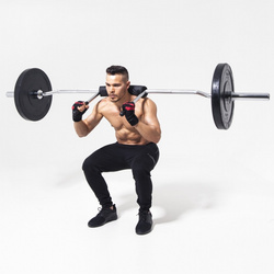 Gryf Olimpijski do przysiadów 220cm x 50mm