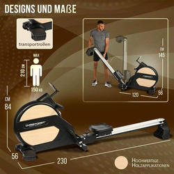 Wioślarz elektromagnetyczny Christopeit Vico