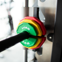 TSN50 TALERZ NA SPRZĘT DO TRENINGU SIŁOWEGO I FITNESS TYPU NAKŁADKA 2 x 0.5 KG HMS