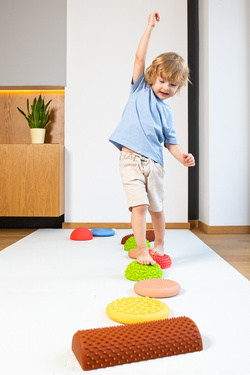 SENSORYCZNA ŚCIEŻKA Pastelowa 11SZT TULLO