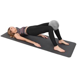 Piłka do ćwiczeń Fitness Pilates 25cm - szara Eb Fit